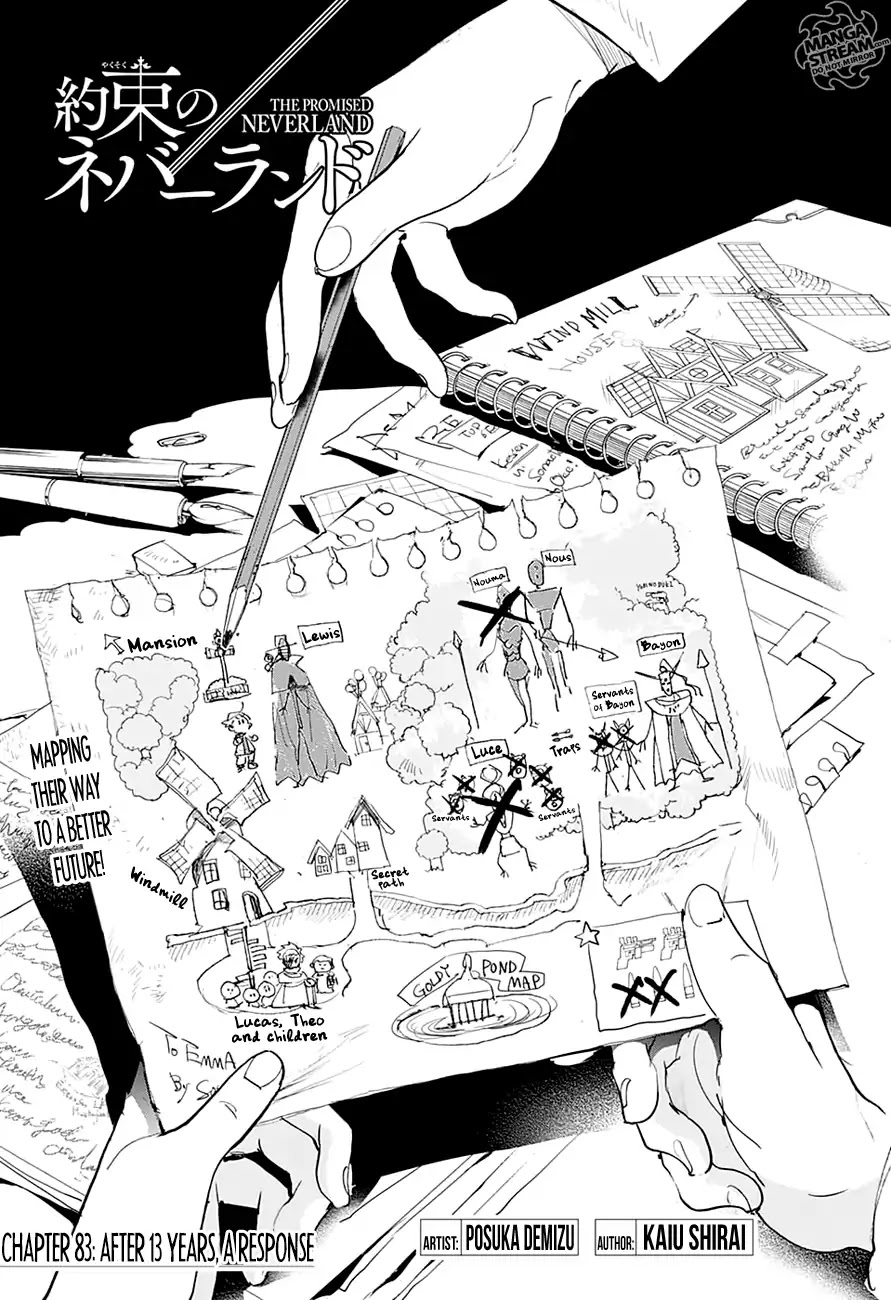 Yakusoku no Neverland Chapter 83 page 5 - Chapter 83: