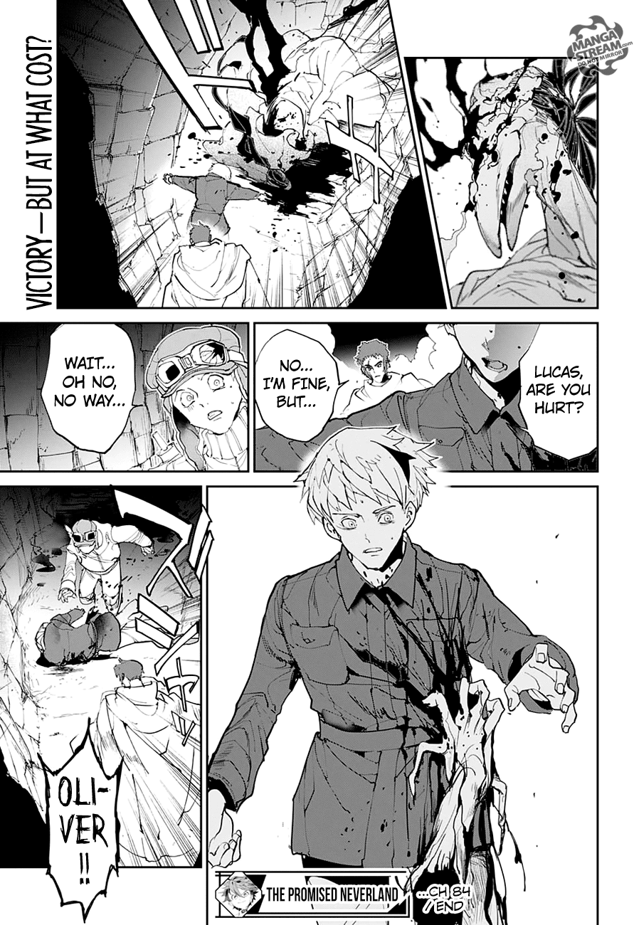 Yakusoku no Neverland Chapter 84 page 22 - Chapter 84