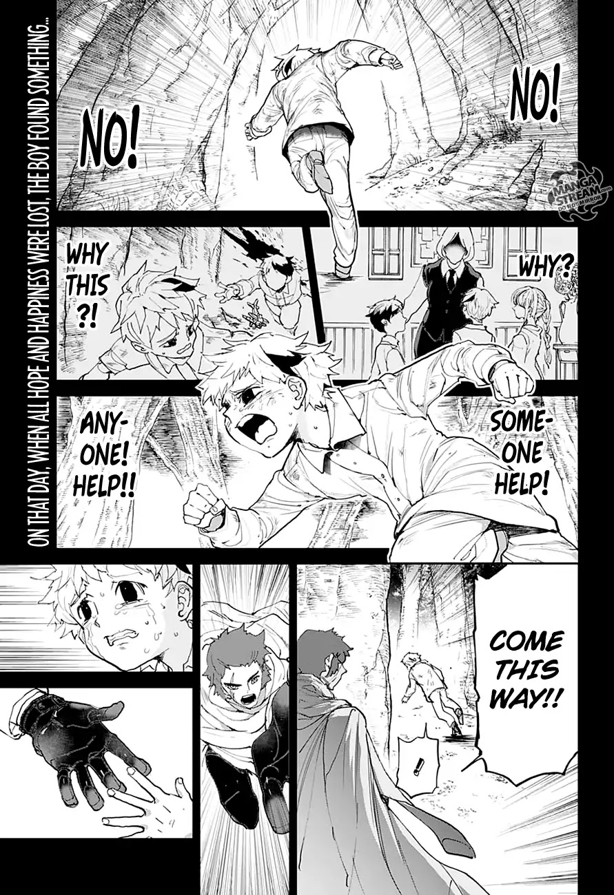 Yakusoku no Neverland Chapter 85 page 1 - Chapter 85: What Should I Do?