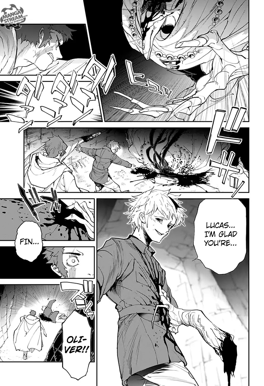 Yakusoku no Neverland Chapter 85 page 4 - Chapter 85: What Should I Do?