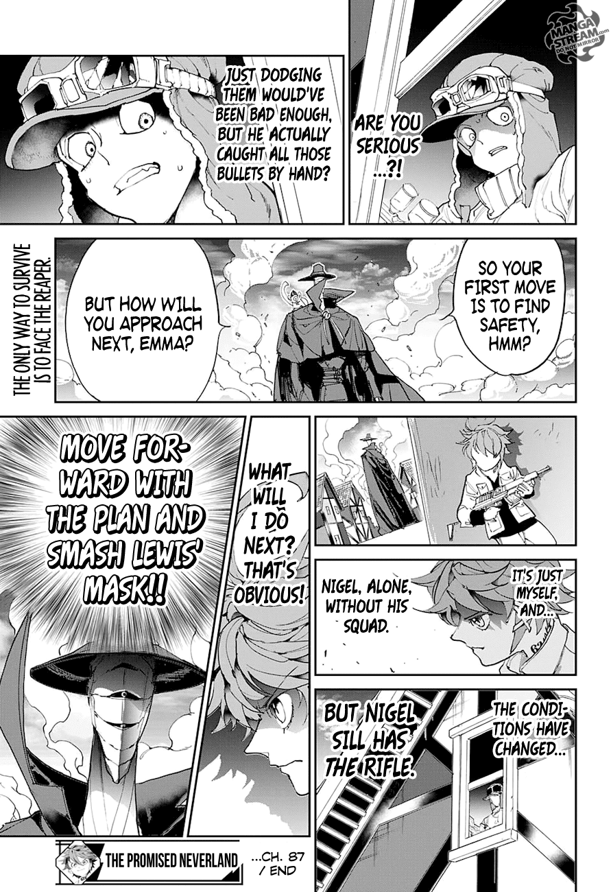 Yakusoku no Neverland Chapter 87 page 19 - Chapter 87