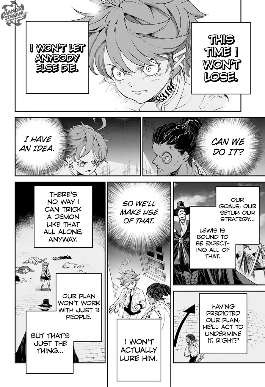 Yakusoku no Neverland Chapter 88 page 19 - Chapter 88: Return Match