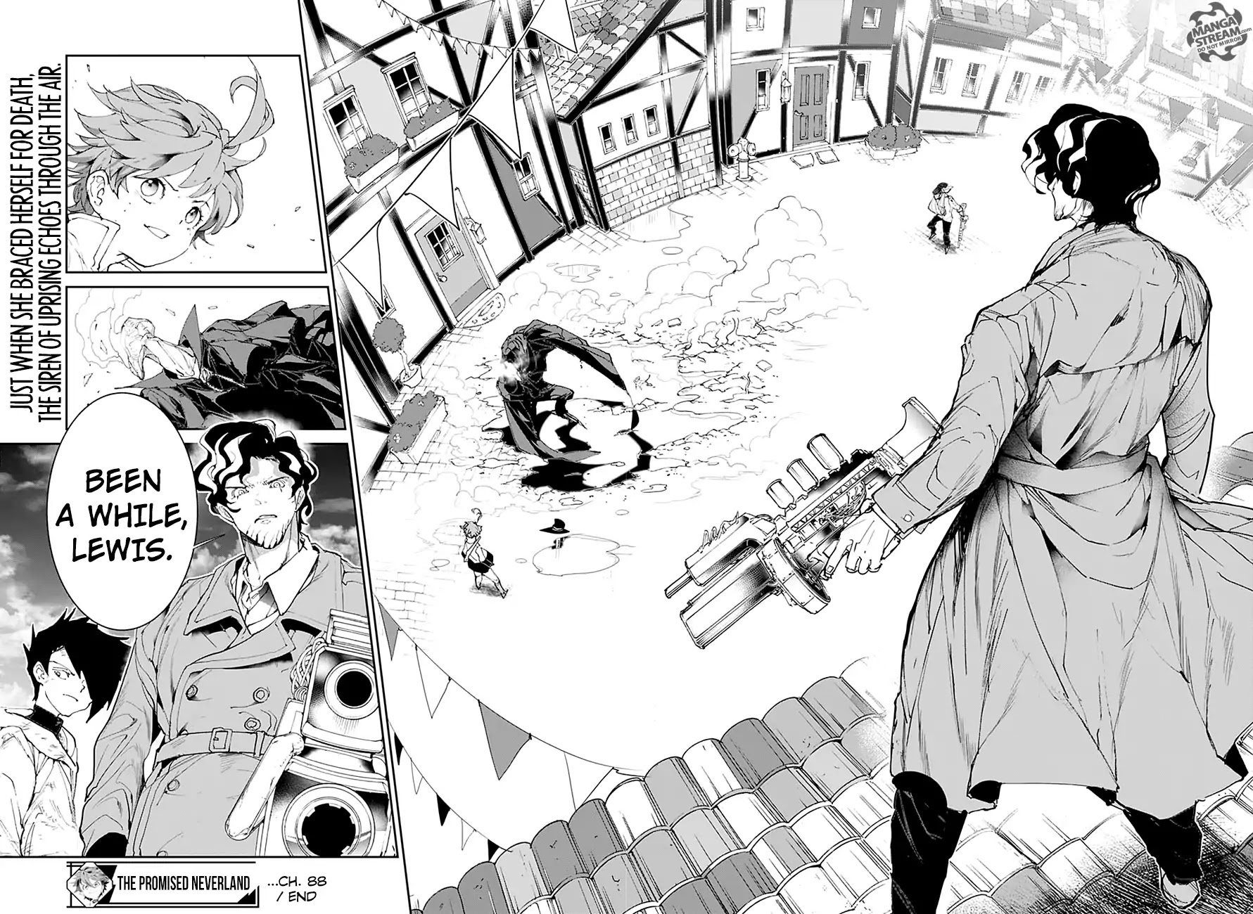 Yakusoku no Neverland Chapter 88 page 23 - Chapter 88: Return Match