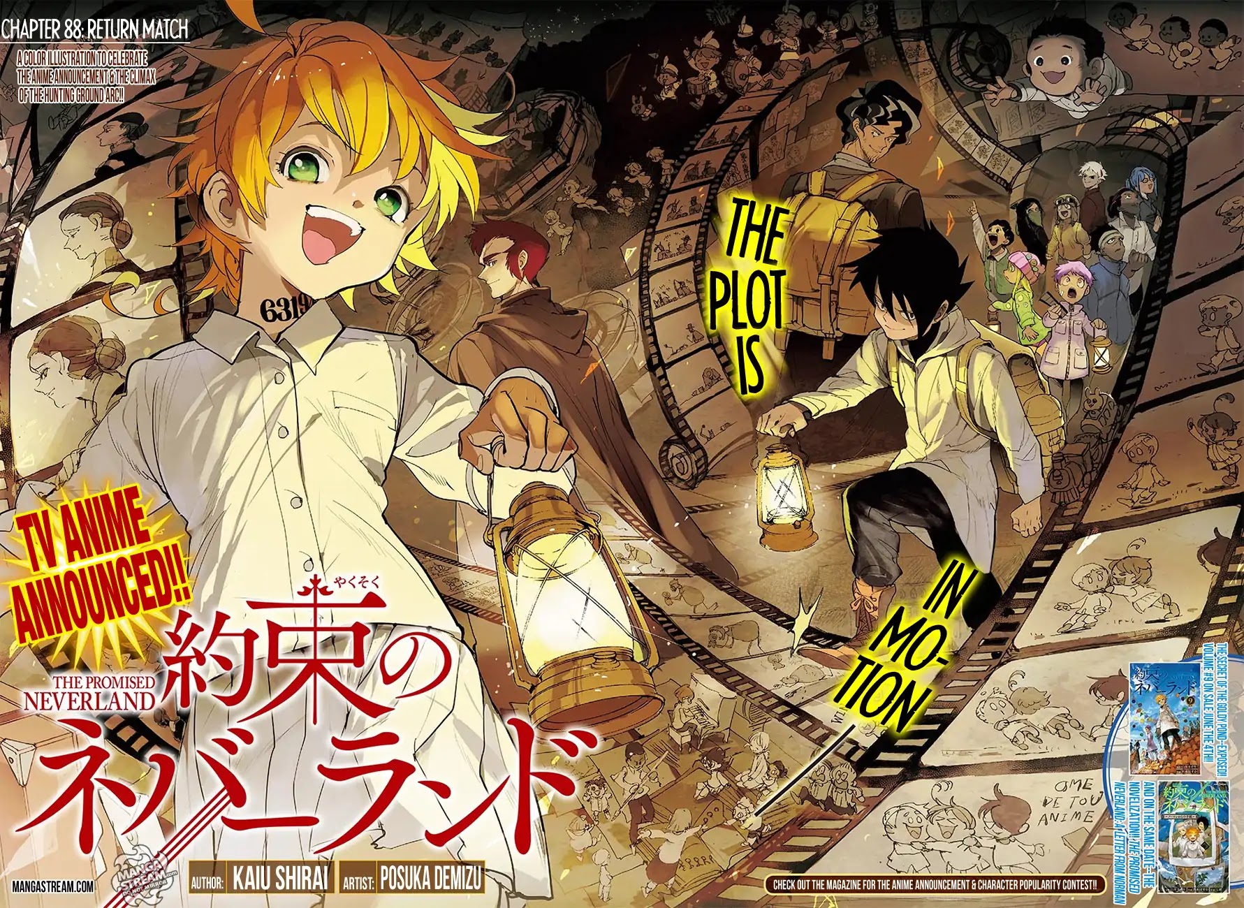Yakusoku no Neverland Chapter 88 page 4 - Chapter 88: Return Match