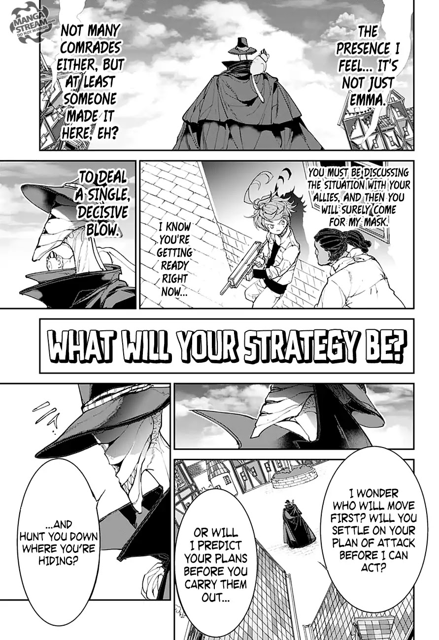 Yakusoku no Neverland Chapter 88 page 8 - Chapter 88: Return Match