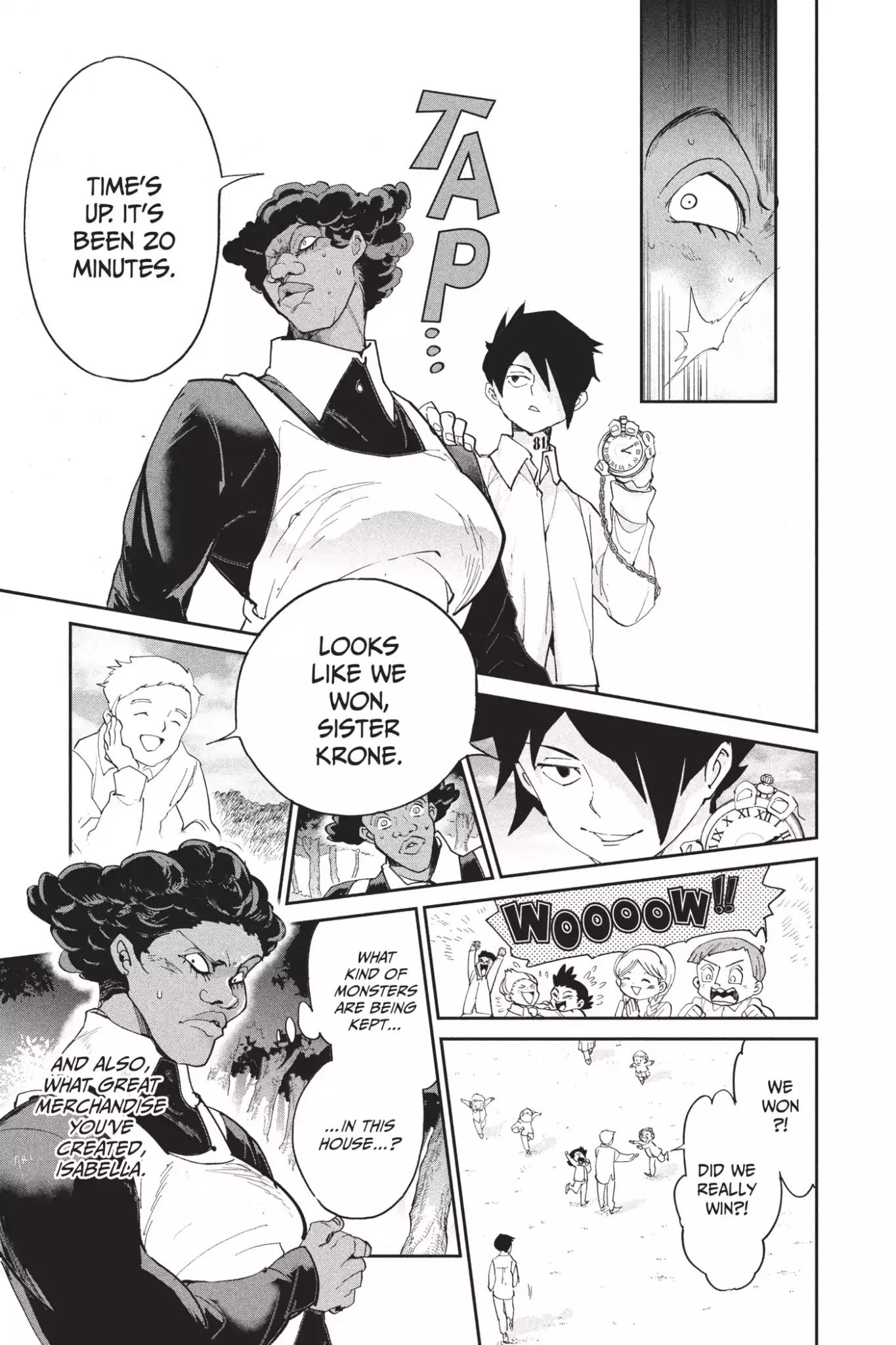 Yakusoku no Neverland Chapter 9 page 17 - Chapter 9: Let's Play Tag
