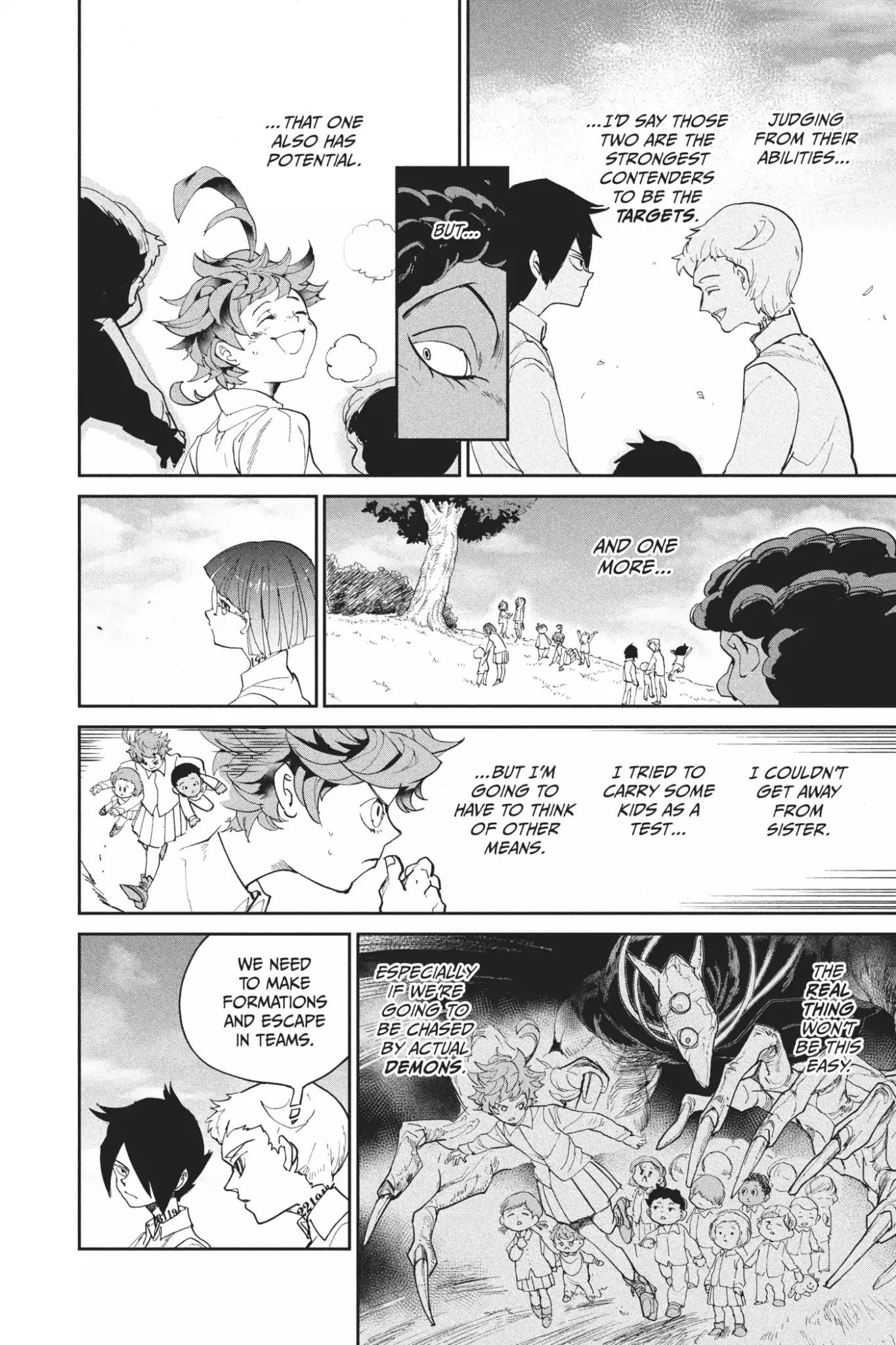 Yakusoku no Neverland Chapter 9 page 18 - Chapter 9: Let's Play Tag