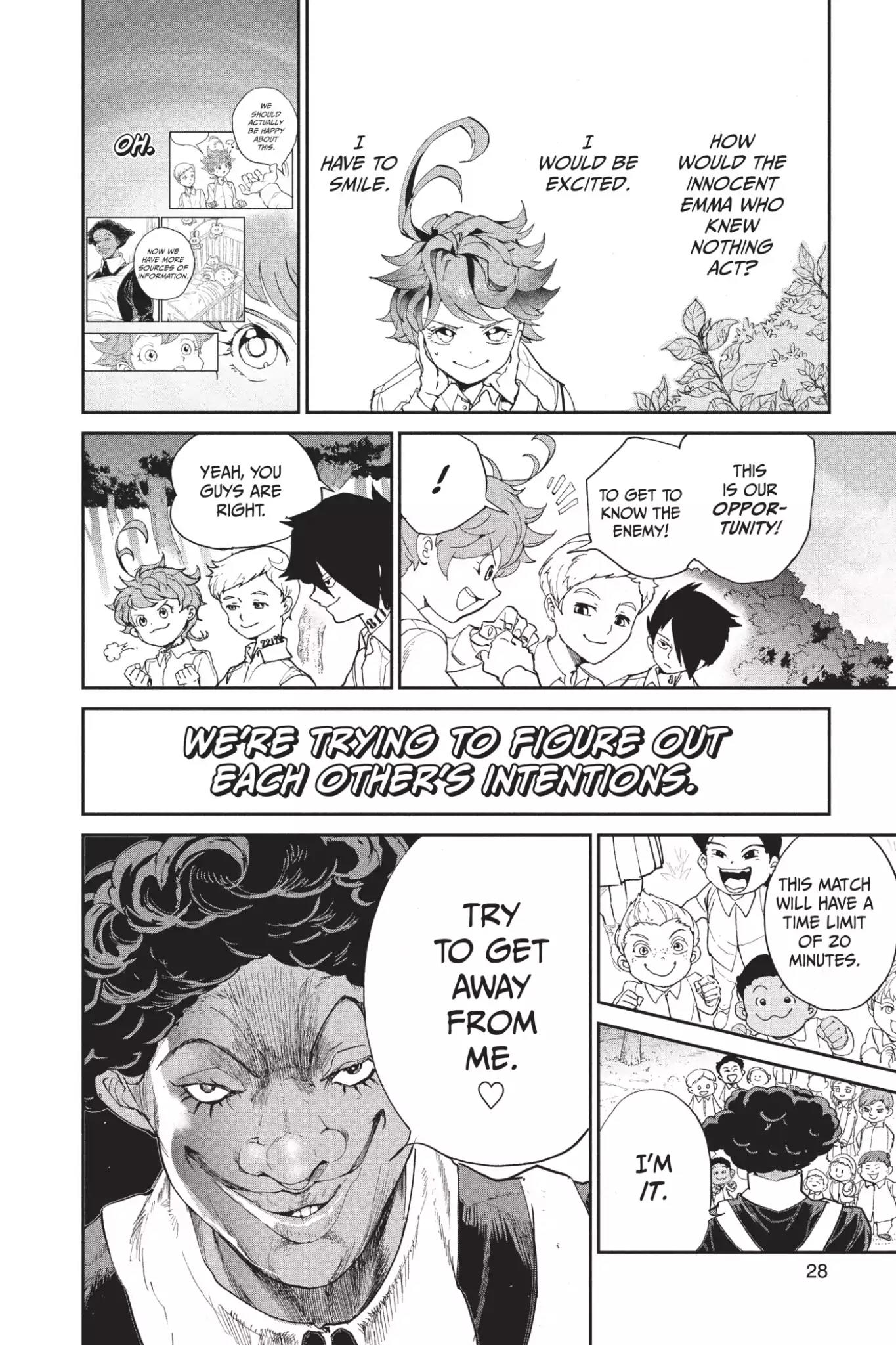 Yakusoku no Neverland Chapter 9 page 2 - Chapter 9: Let's Play Tag