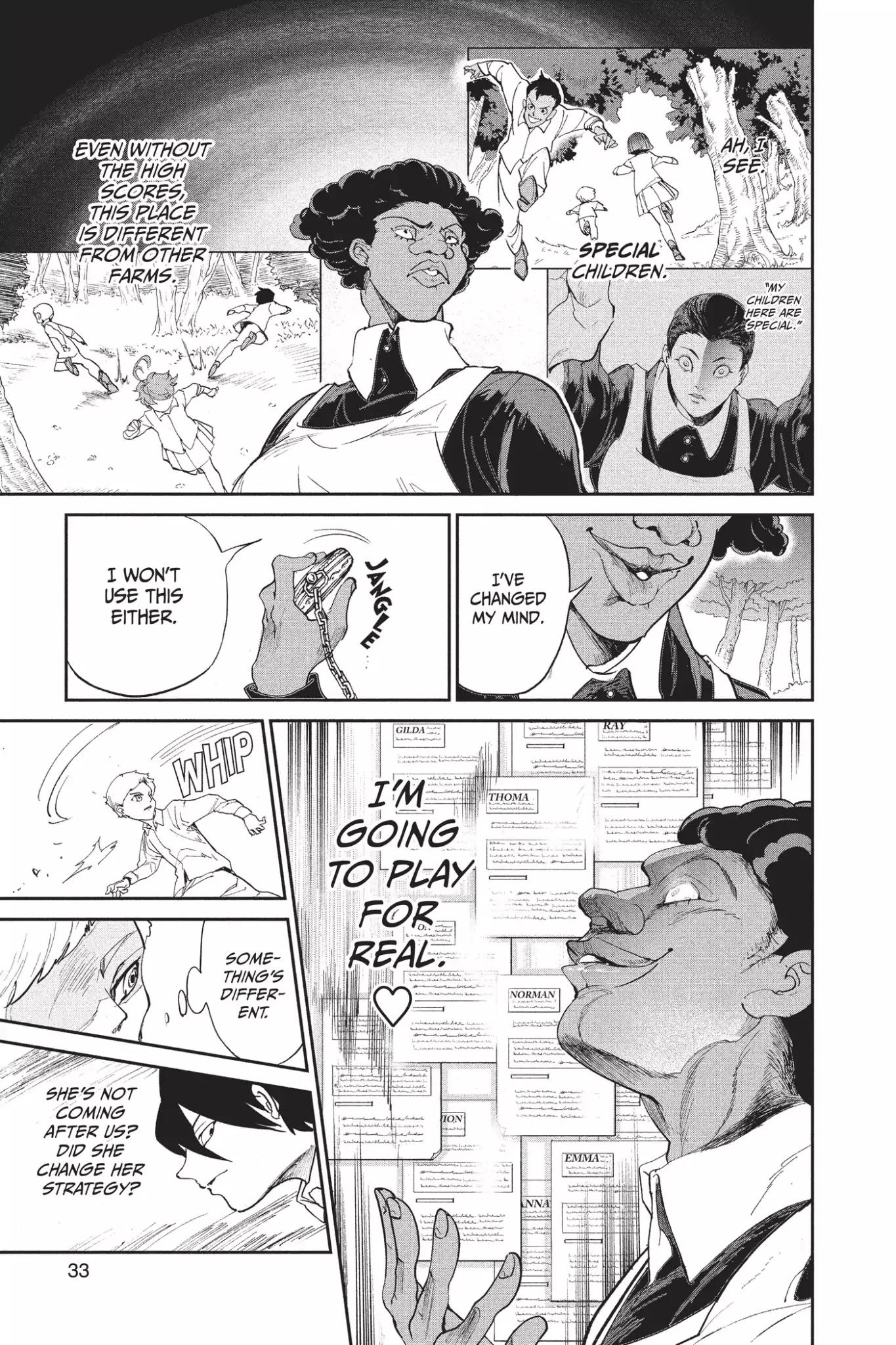 Yakusoku no Neverland Chapter 9 page 7 - Chapter 9: Let's Play Tag