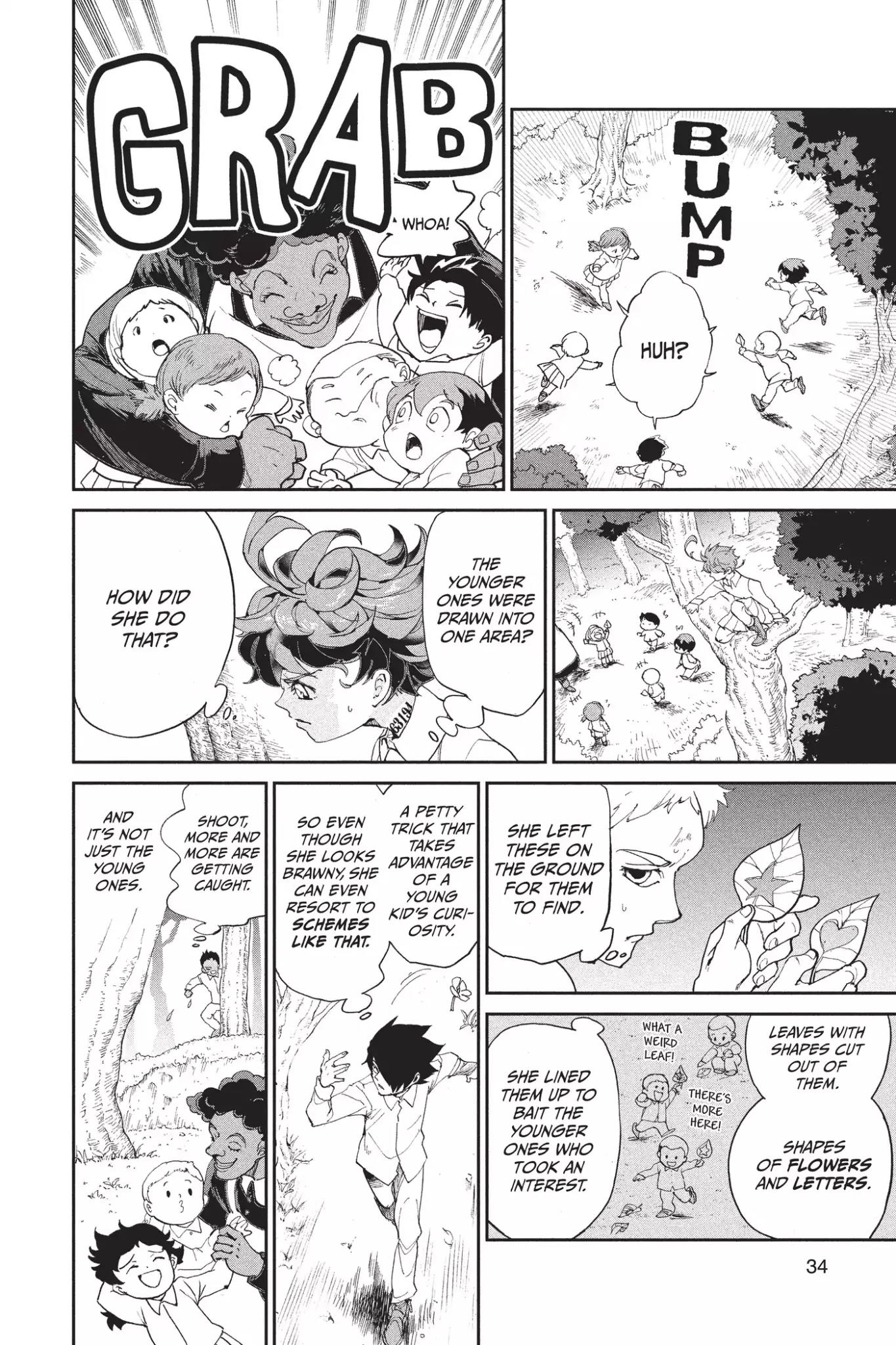 Yakusoku no Neverland Chapter 9 page 8 - Chapter 9: Let's Play Tag