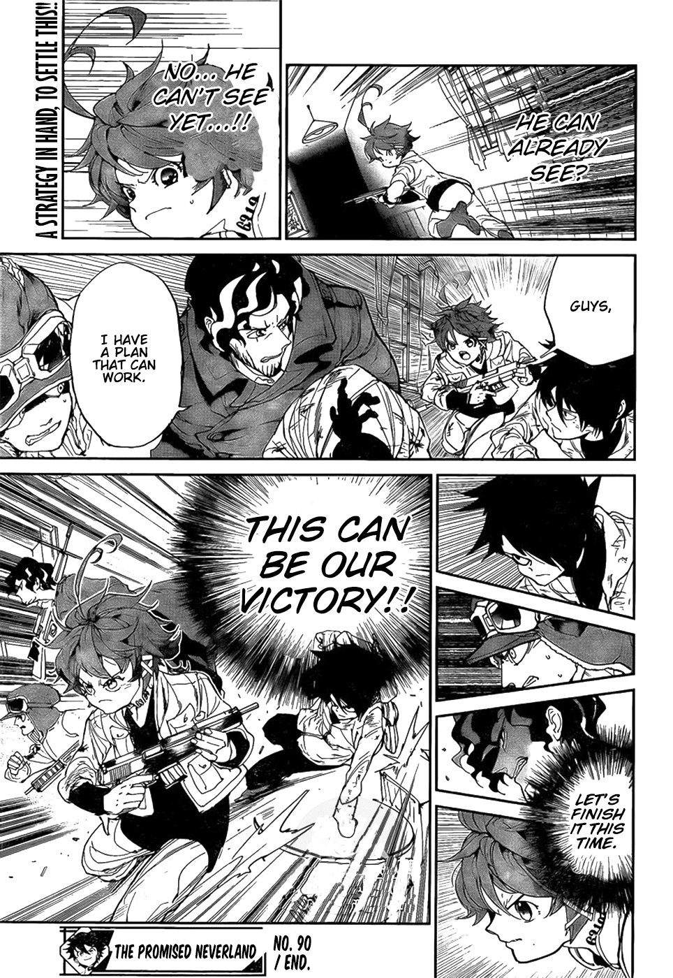 Yakusoku no Neverland Chapter 90 page 19 - Chapter 90: Winner