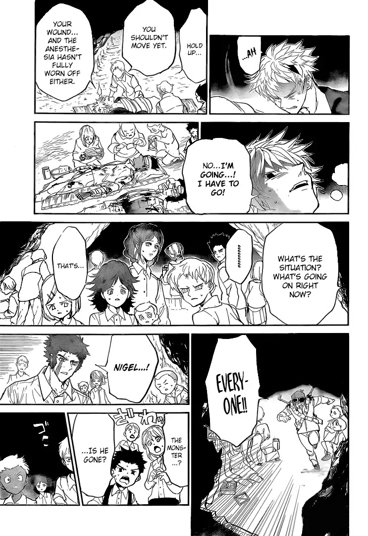 Yakusoku no Neverland Chapter 94 page 11 - Chapter 94: Live, Everybody!
