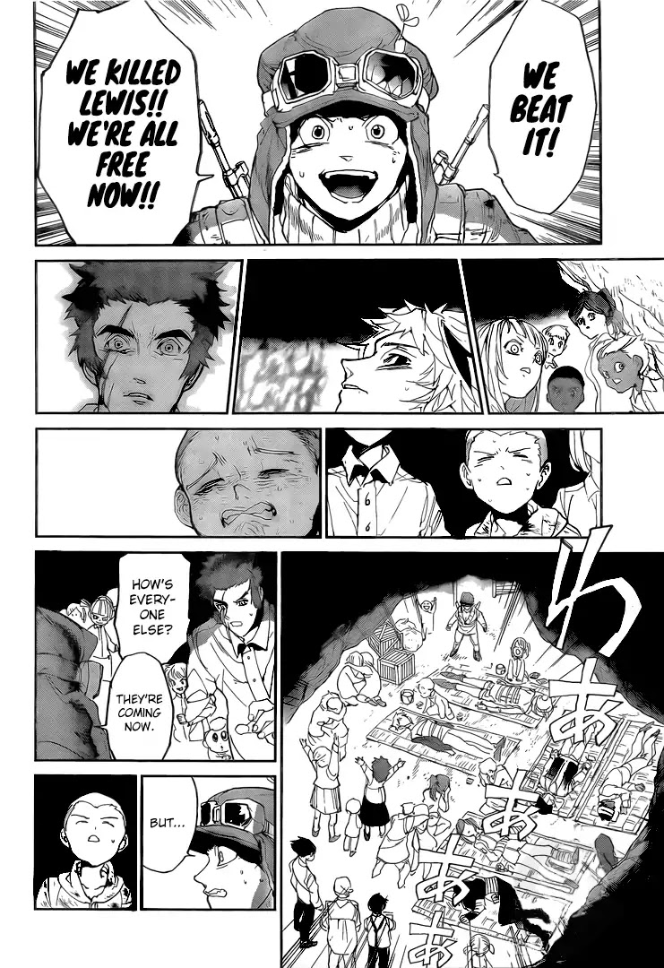 Yakusoku no Neverland Chapter 94 page 12 - Chapter 94: Live, Everybody!