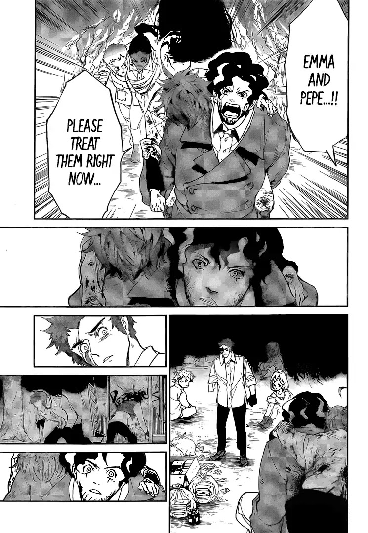Yakusoku no Neverland Chapter 94 page 13 - Chapter 94: Live, Everybody!