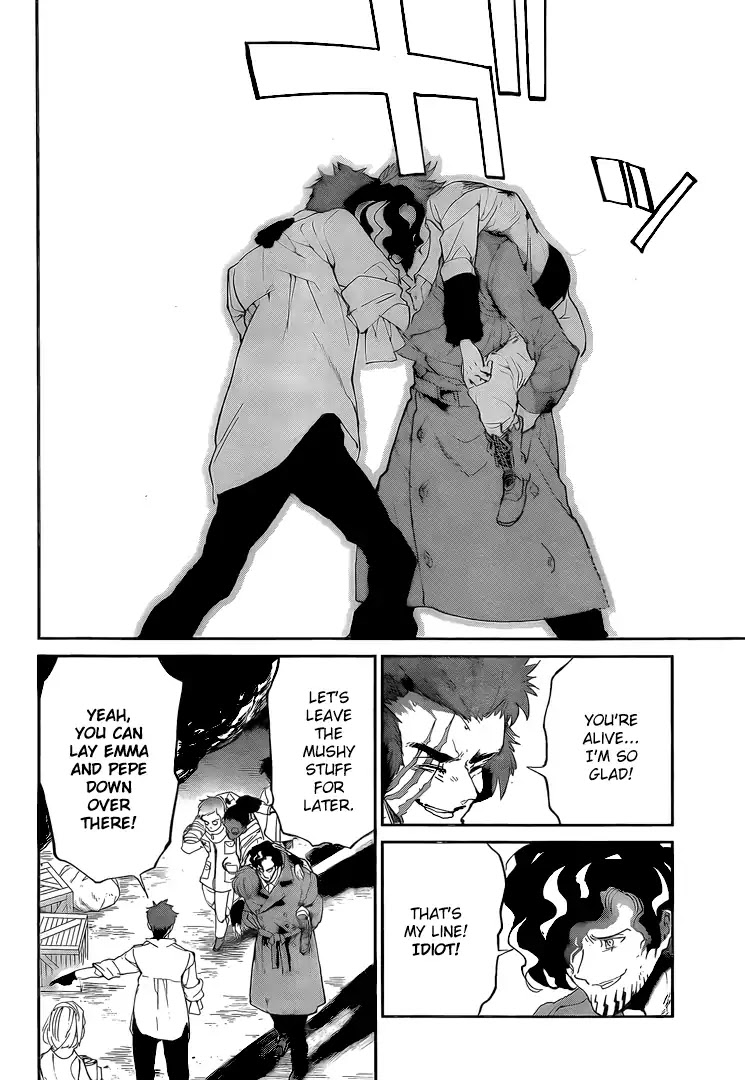Yakusoku no Neverland Chapter 94 page 14 - Chapter 94: Live, Everybody!