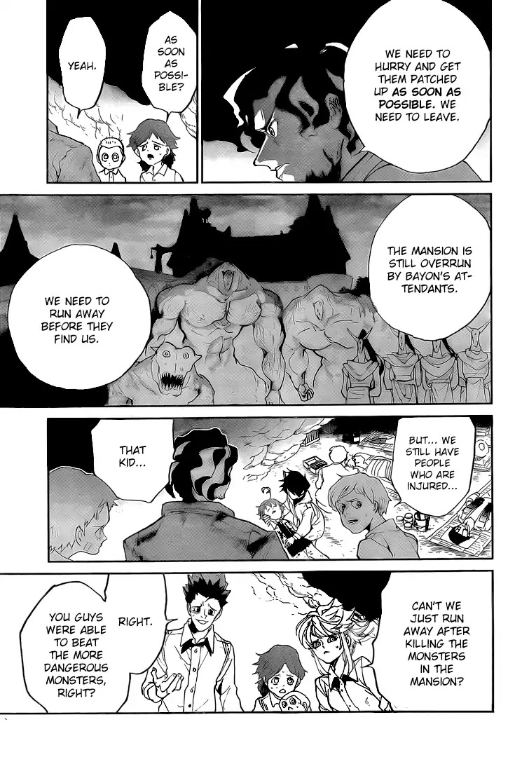 Yakusoku no Neverland Chapter 94 page 15 - Chapter 94: Live, Everybody!