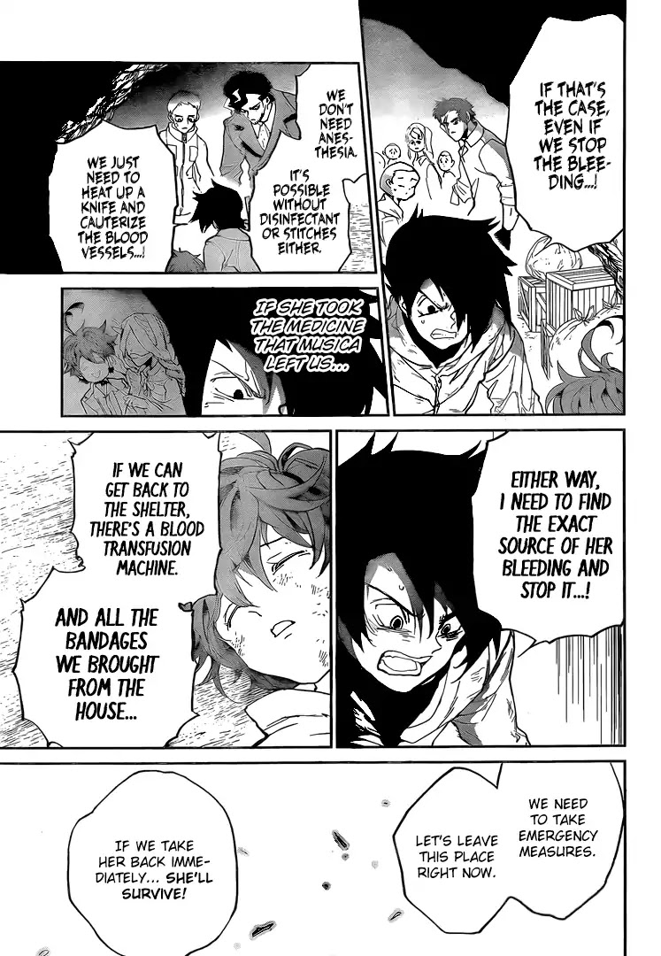 Yakusoku no Neverland Chapter 94 page 17 - Chapter 94: Live, Everybody!