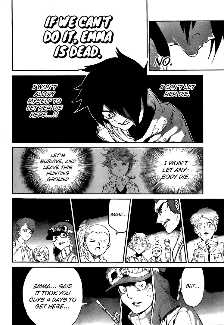 Yakusoku no Neverland Chapter 94 page 18 - Chapter 94: Live, Everybody!