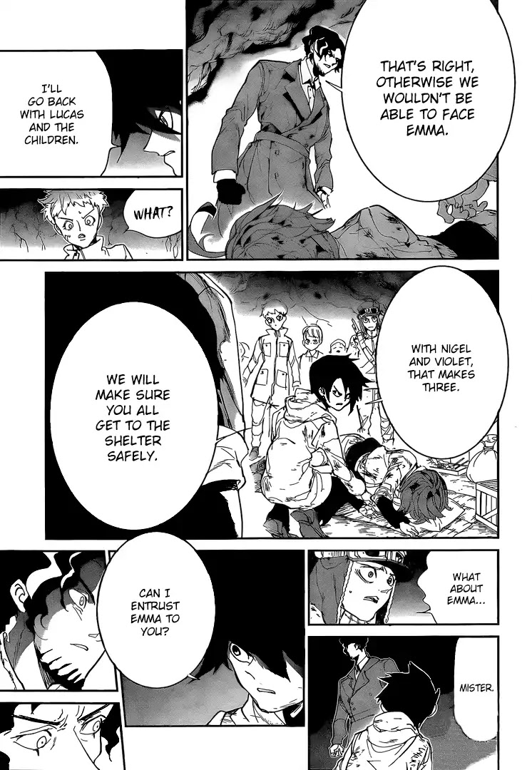 Yakusoku no Neverland Chapter 95 page 10 - Chapter 95: Let's go home