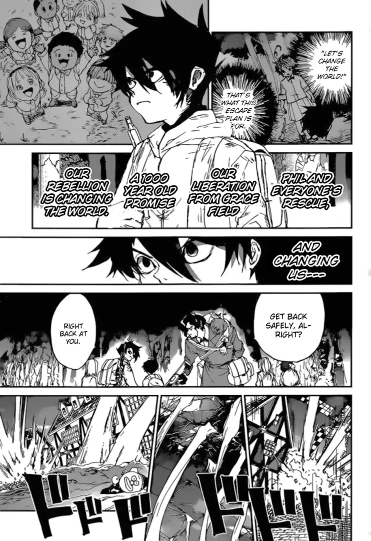 Yakusoku no Neverland Chapter 95 page 18 - Chapter 95: Let's go home