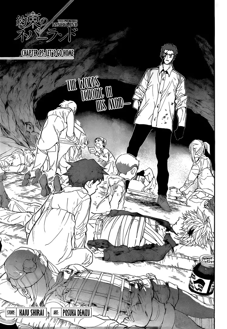 Yakusoku no Neverland Chapter 95 page 4 - Chapter 95: Let's go home