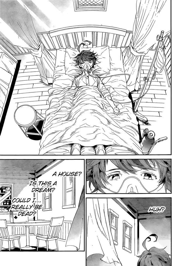 Yakusoku no Neverland Chapter 96 page 14 - Chapter 96: Welcome Home