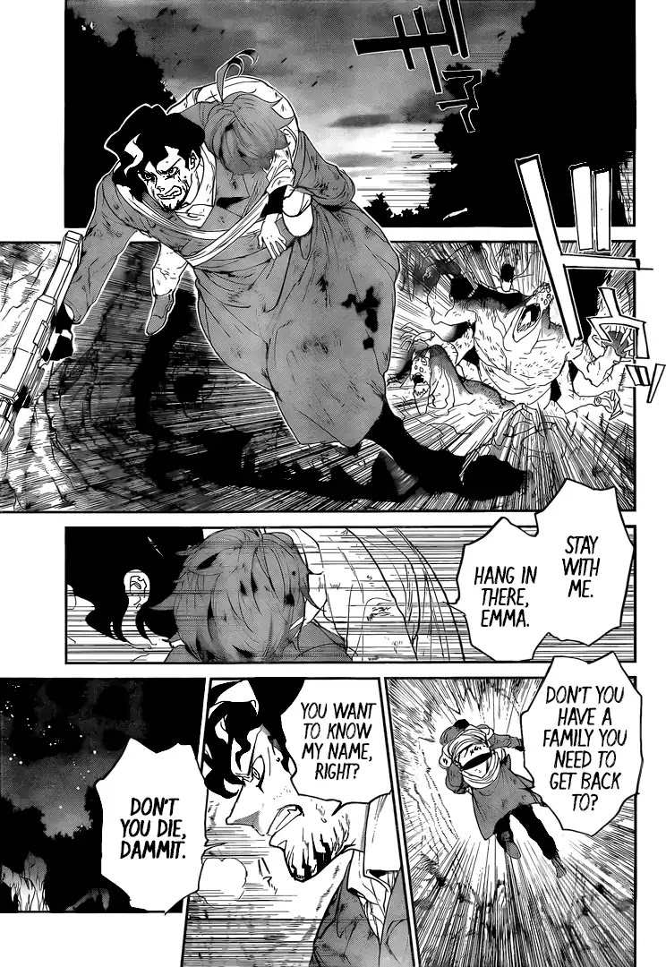 Yakusoku no Neverland Chapter 96 page 4 - Chapter 96: Welcome Home