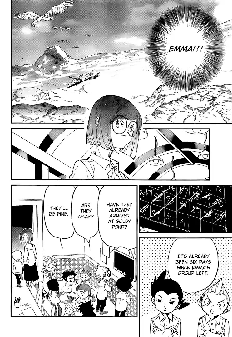 Yakusoku no Neverland Chapter 96 page 5 - Chapter 96: Welcome Home