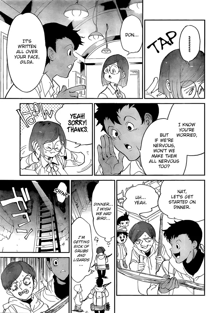 Yakusoku no Neverland Chapter 96 page 6 - Chapter 96: Welcome Home