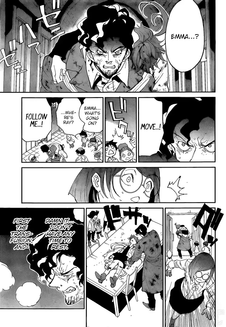 Yakusoku no Neverland Chapter 96 page 8 - Chapter 96: Welcome Home