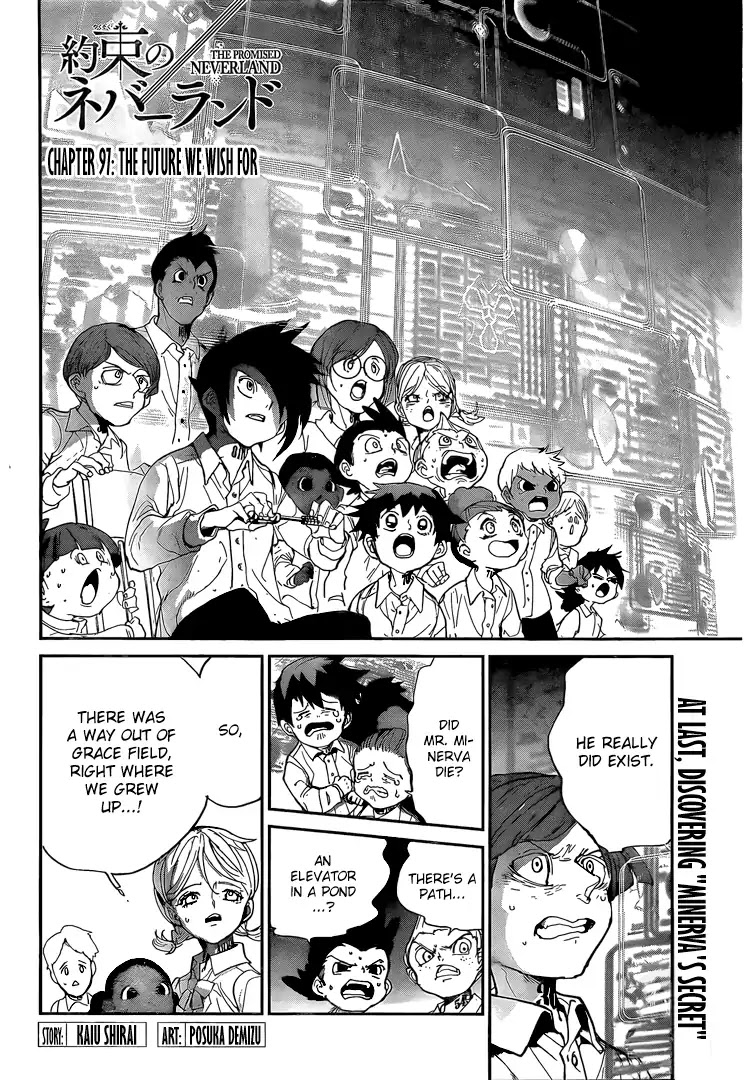 Yakusoku no Neverland Chapter 97 page 3 - Chapter 97: The Future We Wish For