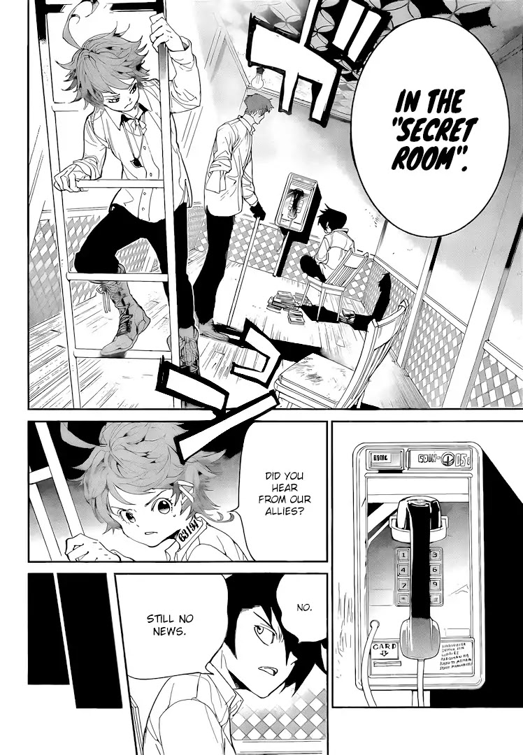 Yakusoku no Neverland Chapter 98 page 10 - Chapter 98: Sound of the Beginning