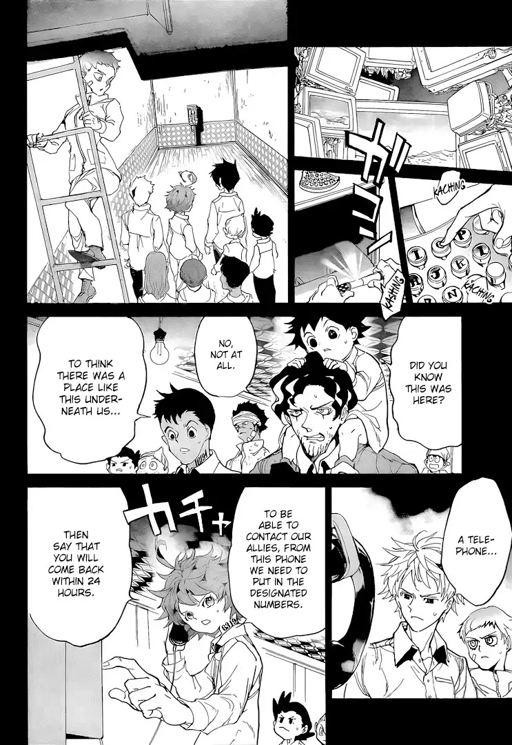Yakusoku no Neverland Chapter 98 page 13 - Chapter 98: Sound of the Beginning