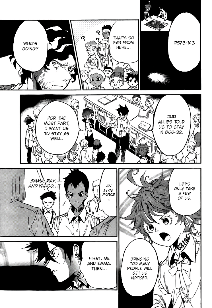 Yakusoku no Neverland Chapter 99 page 14 - Chapter 99: Khavitidala
