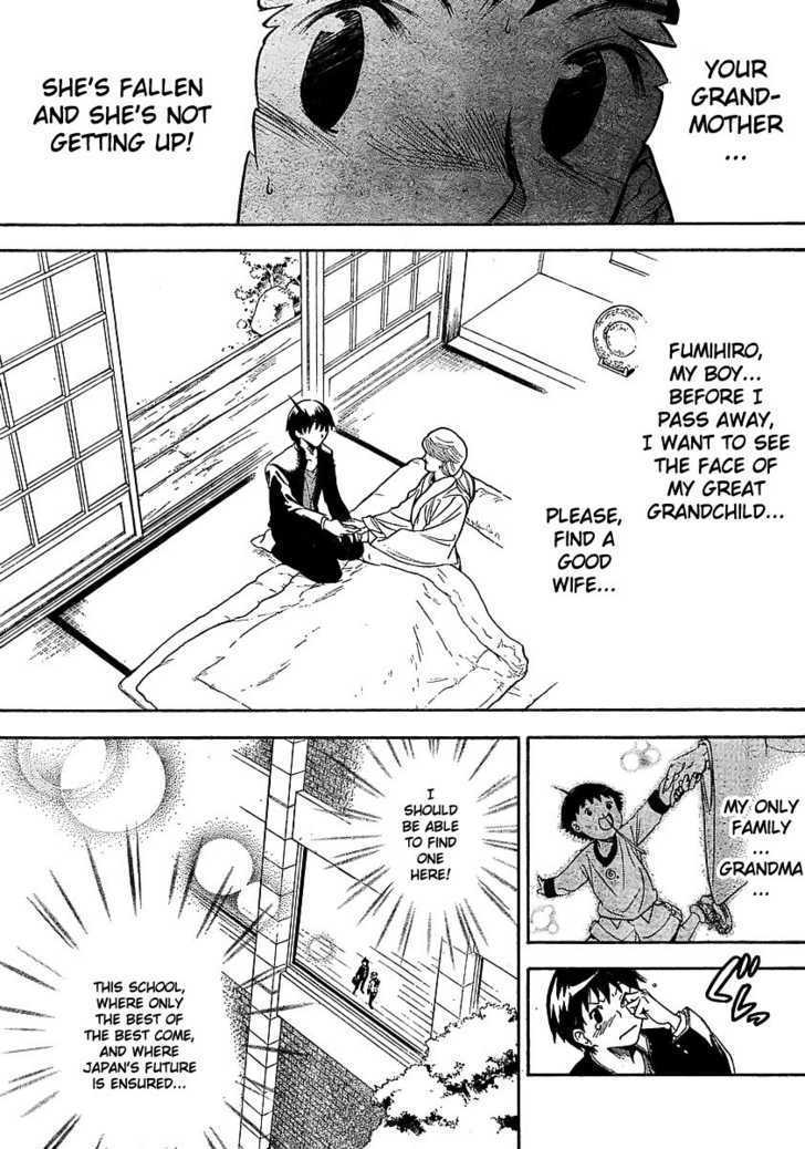 Yakuza Girl Chapter 1 page 10 - Chapter 1 : Getting Acquainted With Daihon academy