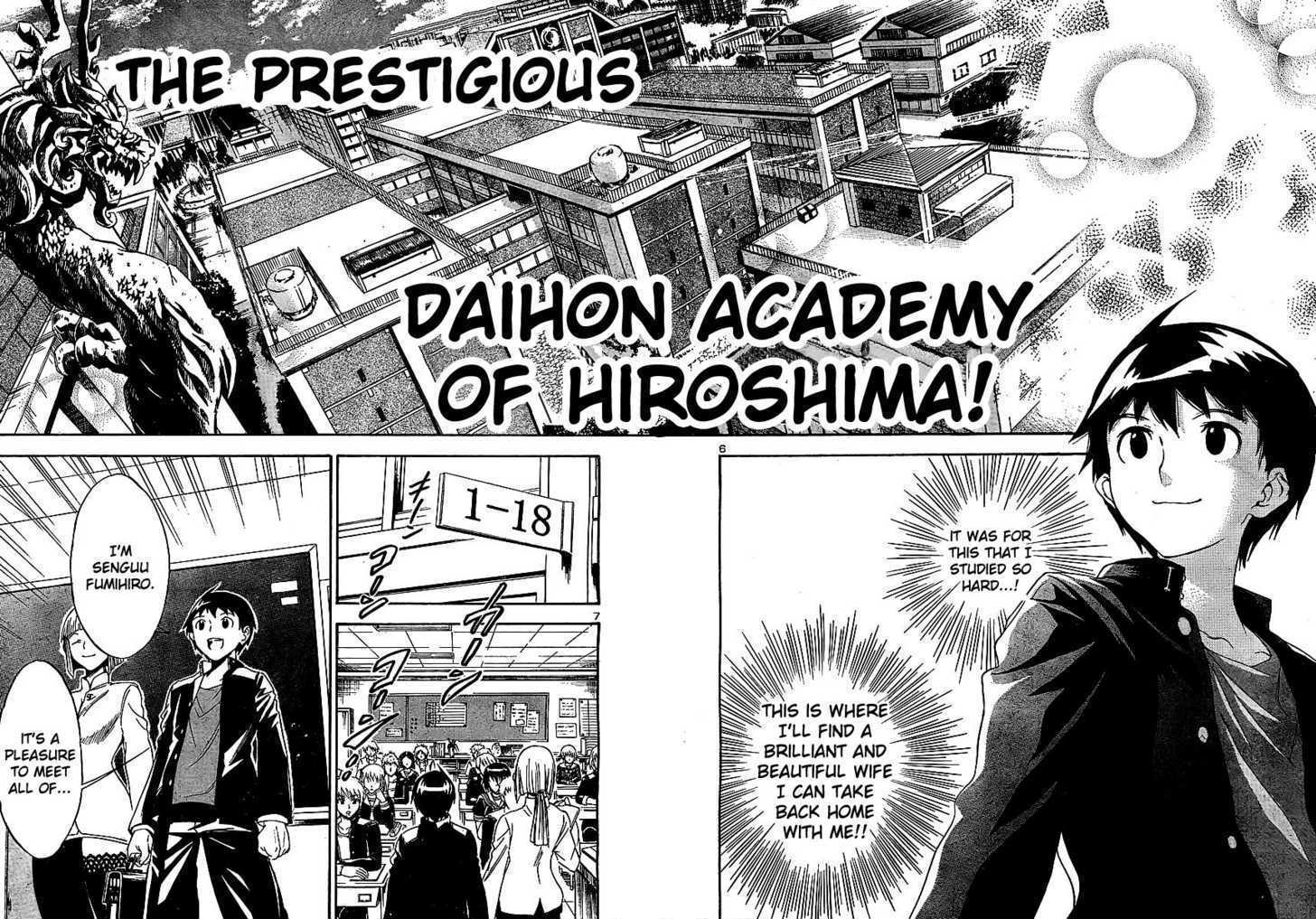 Yakuza Girl Chapter 1 page 11 - Chapter 1 : Getting Acquainted With Daihon academy