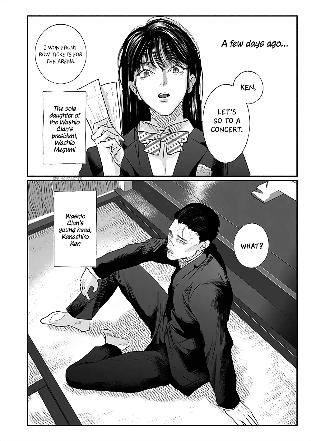 Yakuza no Oshigoto Chapter 1 page 4 - Chapter 1