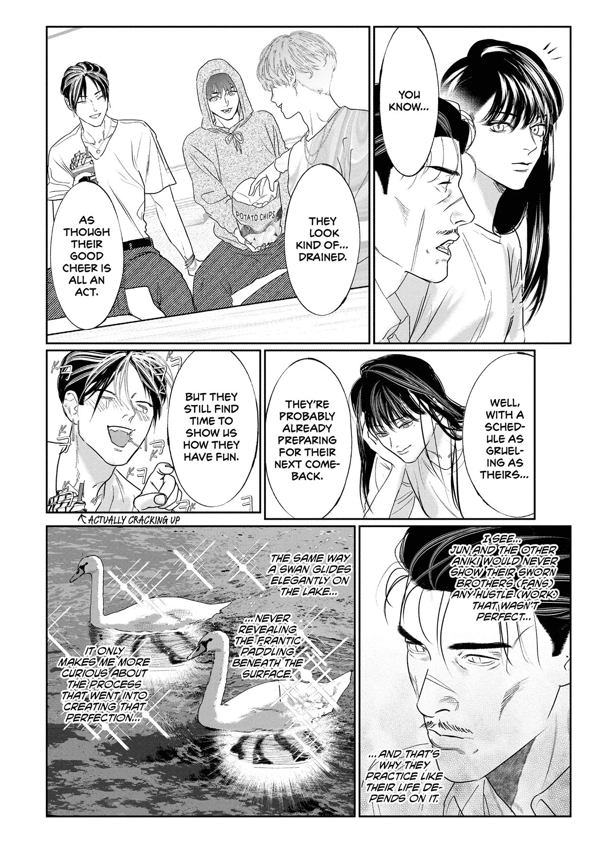 Yakuza no Oshigoto Chapter 10.5 page 8 - Chapter 10.5