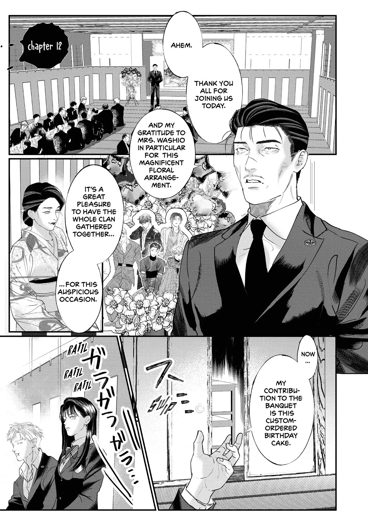 Yakuza no Oshigoto Chapter 12 page 1 - Chapter 12