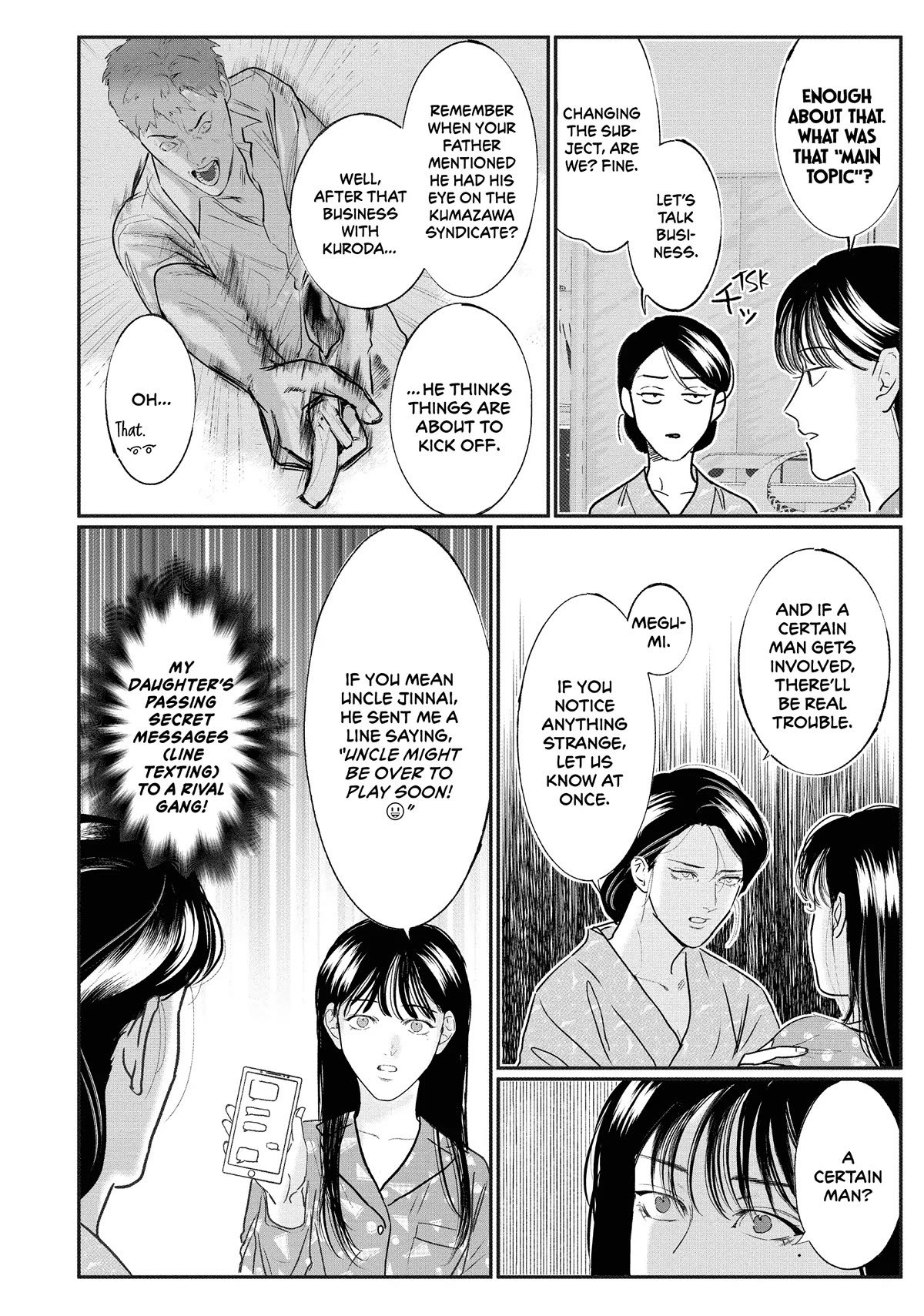 Yakuza no Oshigoto Chapter 13.1 page 4 - Chapter 13.1
