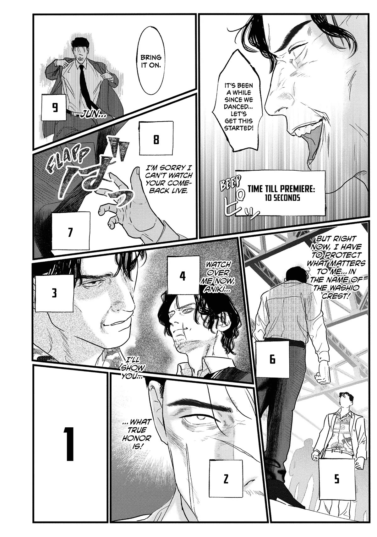 Yakuza no Oshigoto Chapter 13.2 page 10 - Chapter 13.2