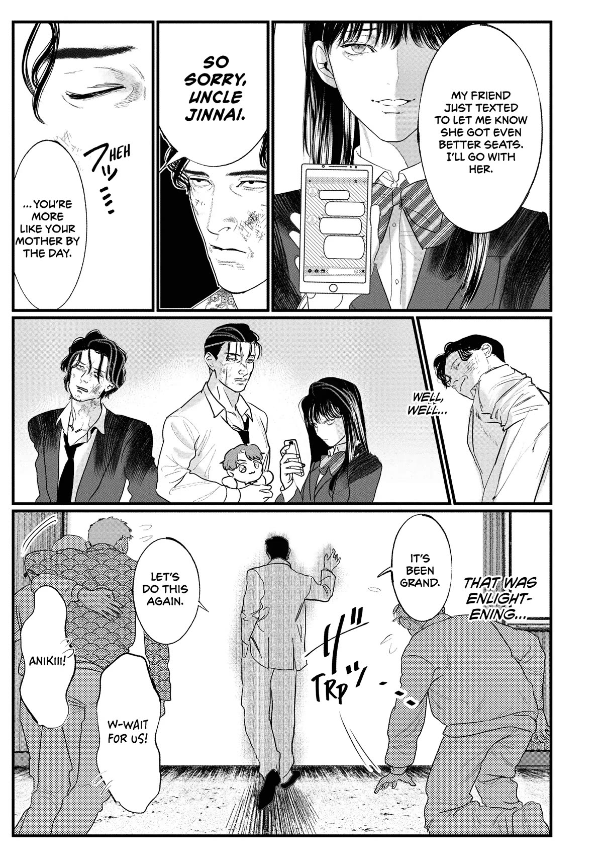 Yakuza no Oshigoto Chapter 13.2 page 19 - Chapter 13.2