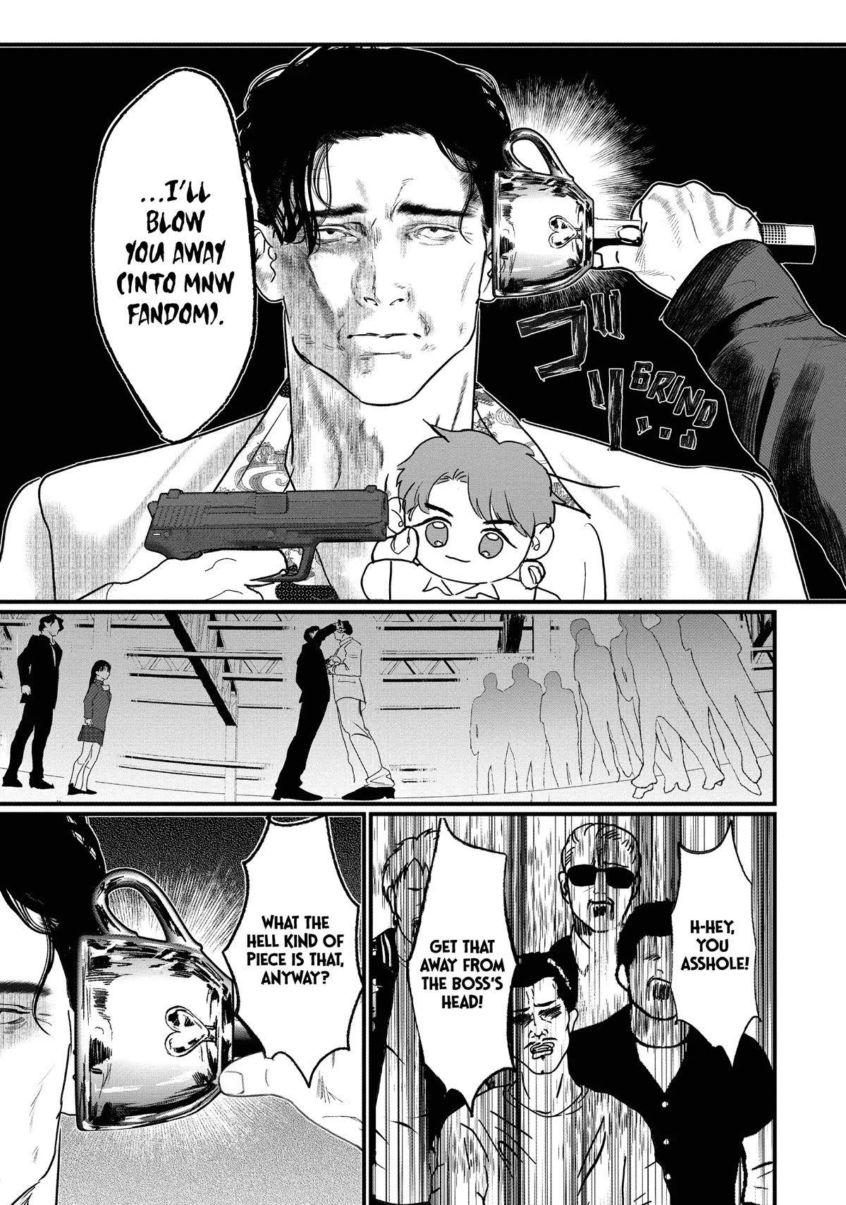 Yakuza no Oshigoto Chapter 13.2 page 5 - Chapter 13.2