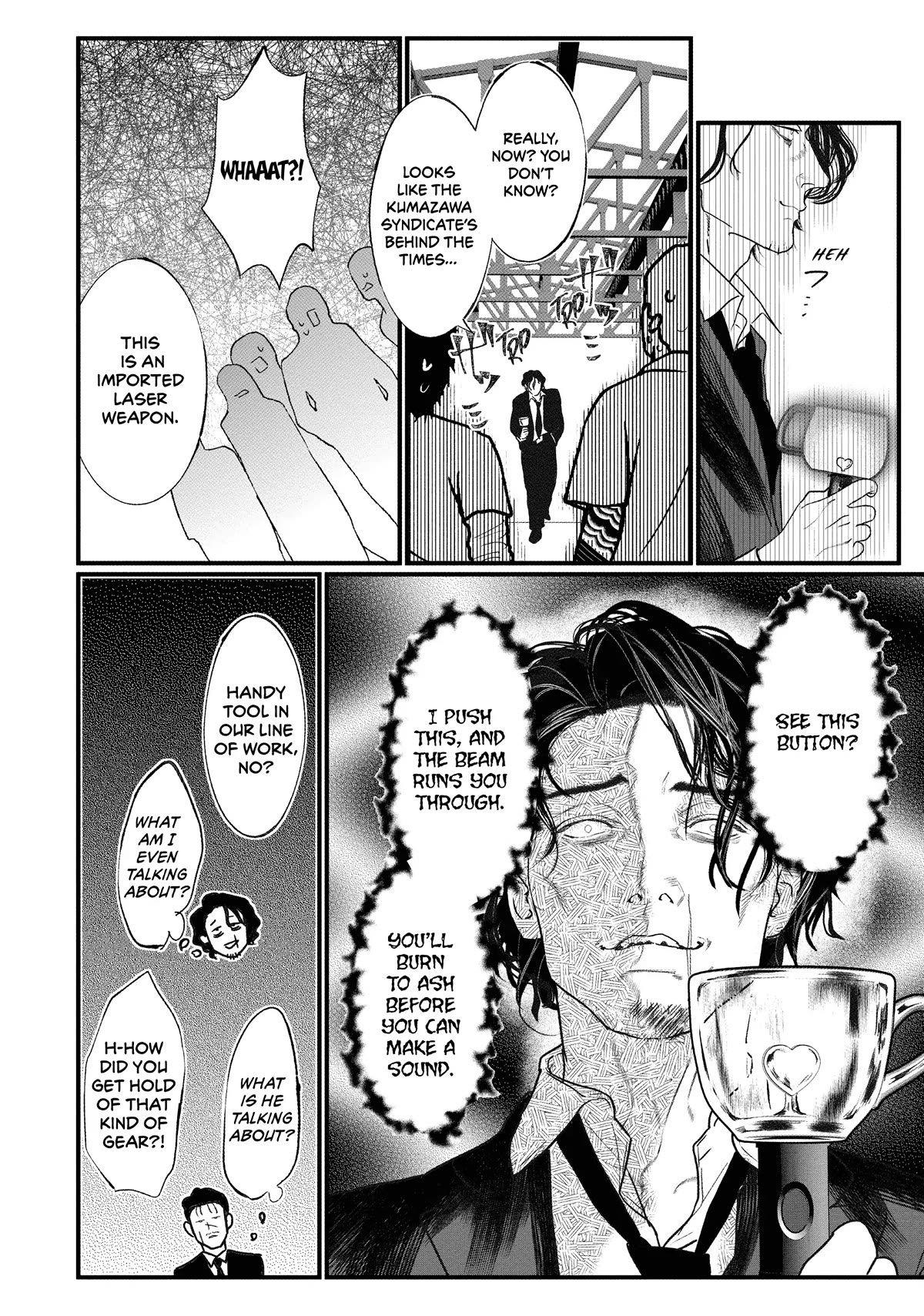 Yakuza no Oshigoto Chapter 13.2 page 6 - Chapter 13.2