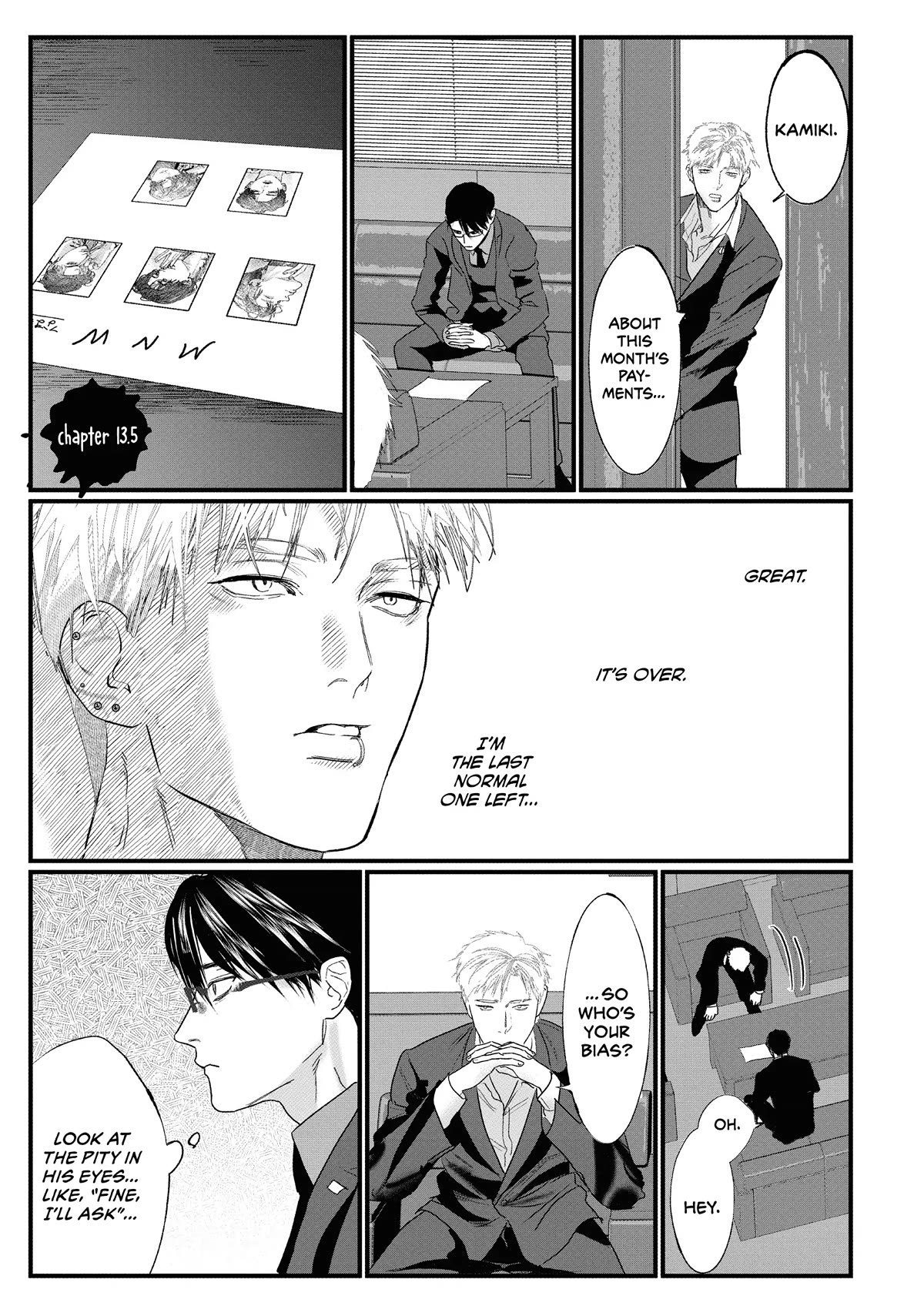 Yakuza no Oshigoto Chapter 13.5 page 1 - Chapter 13.5