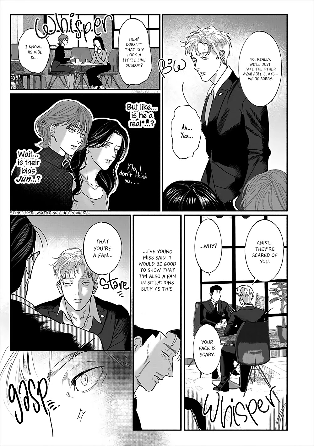Yakuza no Oshigoto Chapter 4 page 6 - Chapter 4