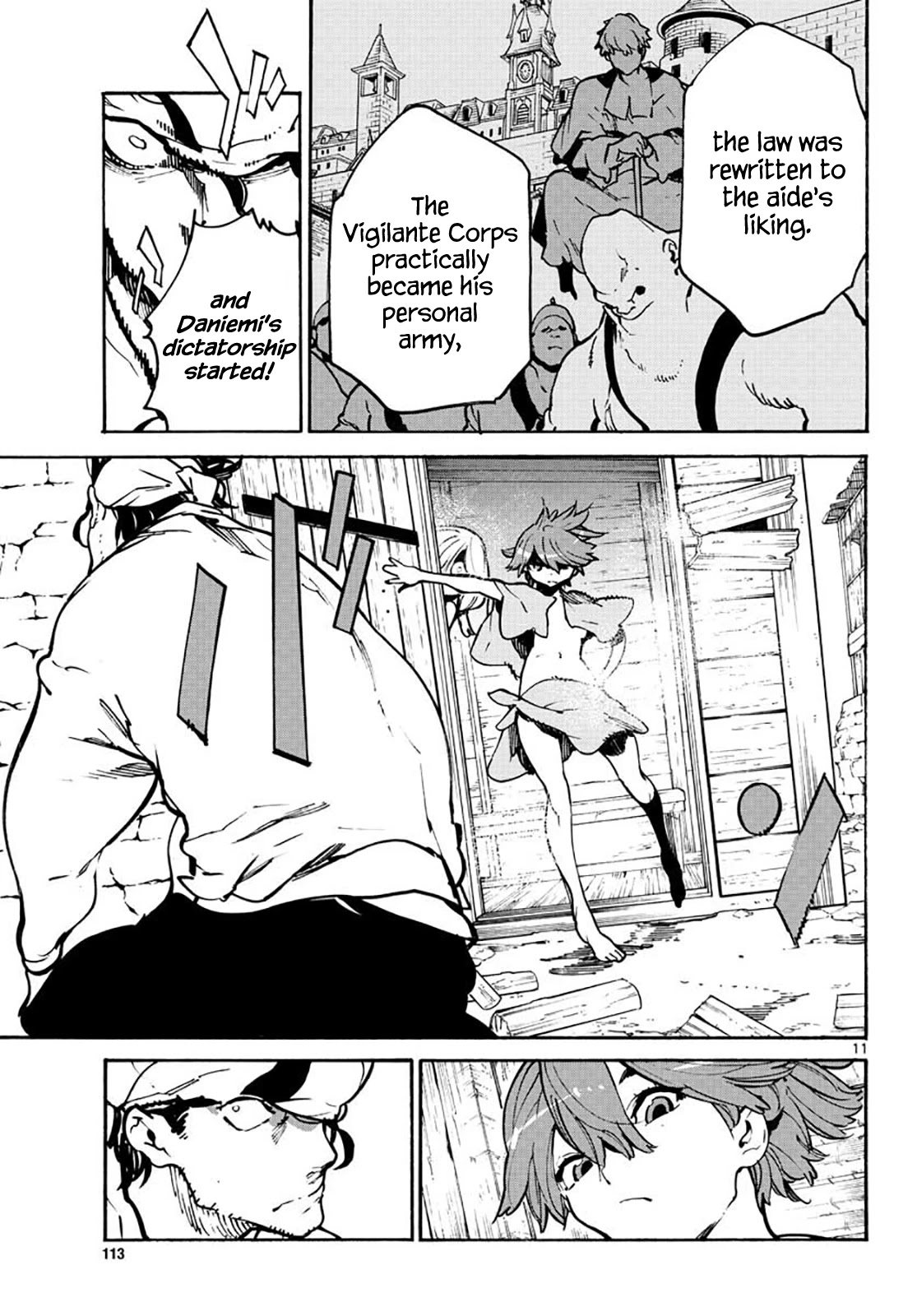 Yakuza Reincarnation Chapter 10 page 11 - Chapter 10: The Darkness of the Underground Canal