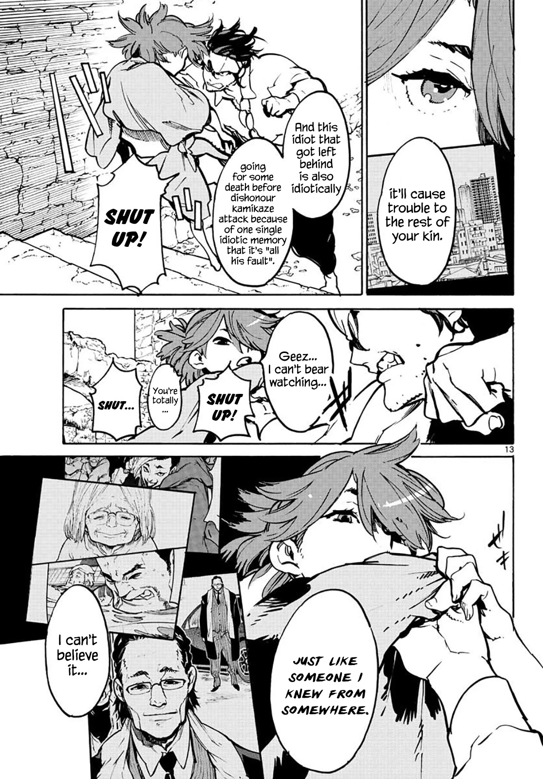 Yakuza Reincarnation Chapter 10 page 13 - Chapter 10: The Darkness of the Underground Canal