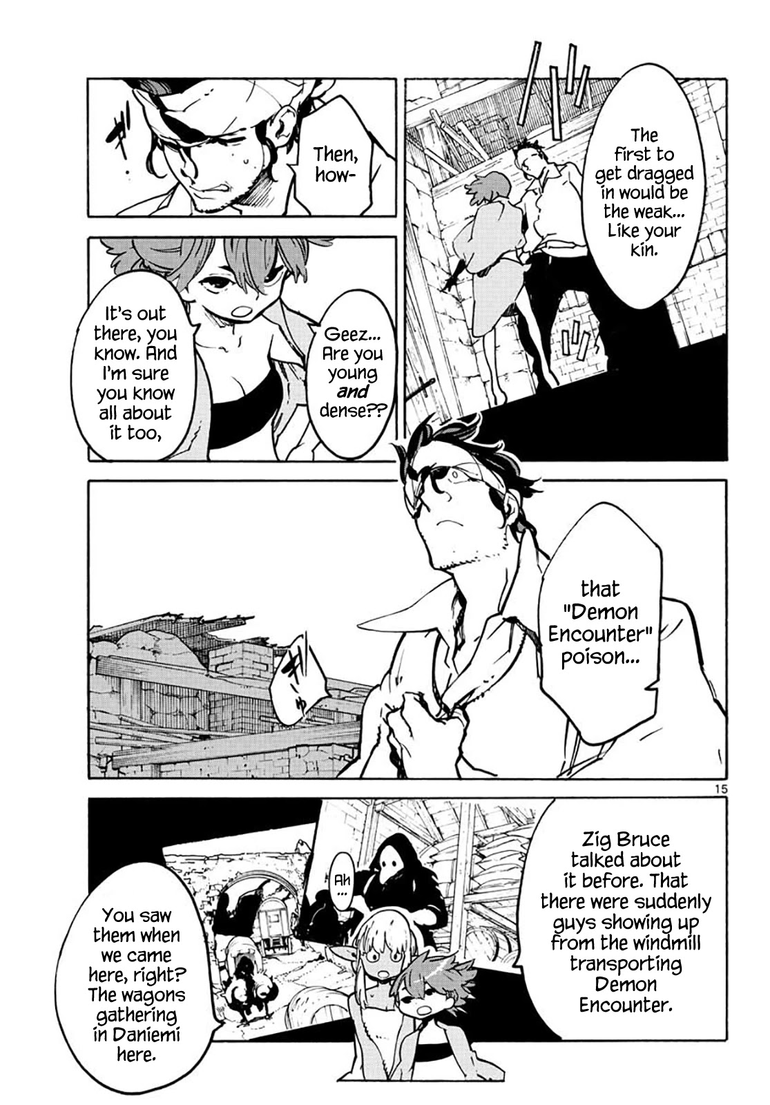 Yakuza Reincarnation Chapter 10 page 15 - Chapter 10: The Darkness of the Underground Canal