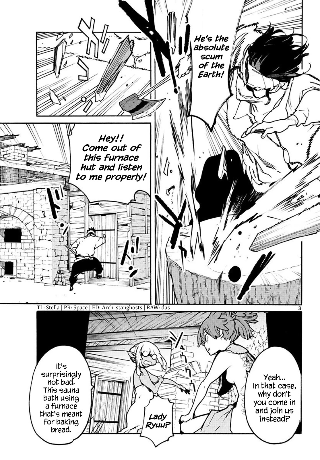 Yakuza Reincarnation Chapter 10 page 3 - Chapter 10: The Darkness of the Underground Canal
